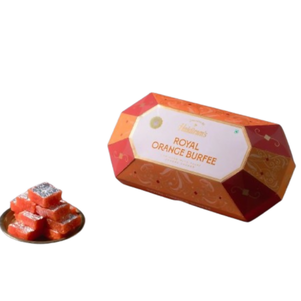 Haldiram's Royal Orange Burfee | Grocsy