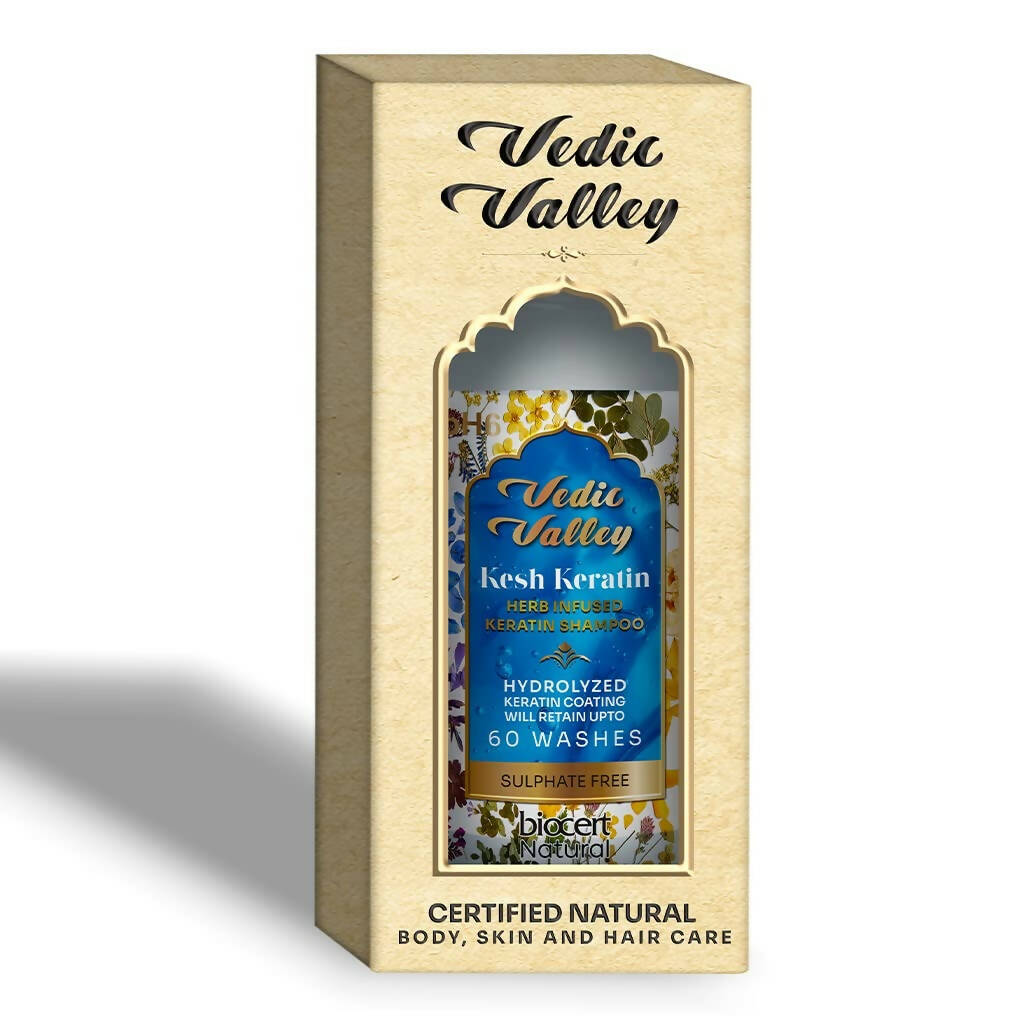 Vedic Valley Kesh Keratin Shampoo | Grocsy