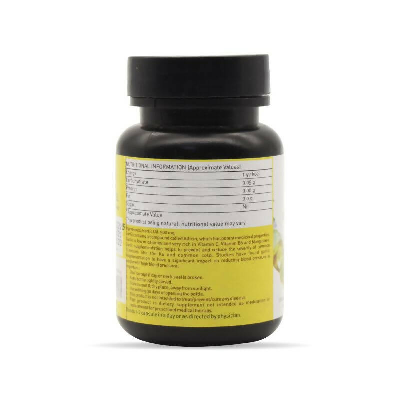 Nutriorg Garlic Oil Soft Gel Capsules | Grocsy