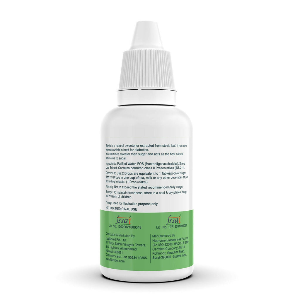 NutritJet Stevia Liquid Drops | Grocsy