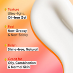 Dot & Key Mango Detan Oil-Free Sunscreen Gel SPF 50+ PA+++ | Grocsy