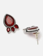 Teardrop Shaped Studs Earrings for Women & Girls By House of Ree - Swadesiicart