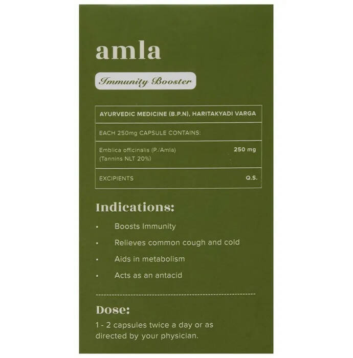 Baidyanath Jhansi Ayurvedant Amla Capsules | Grocsy