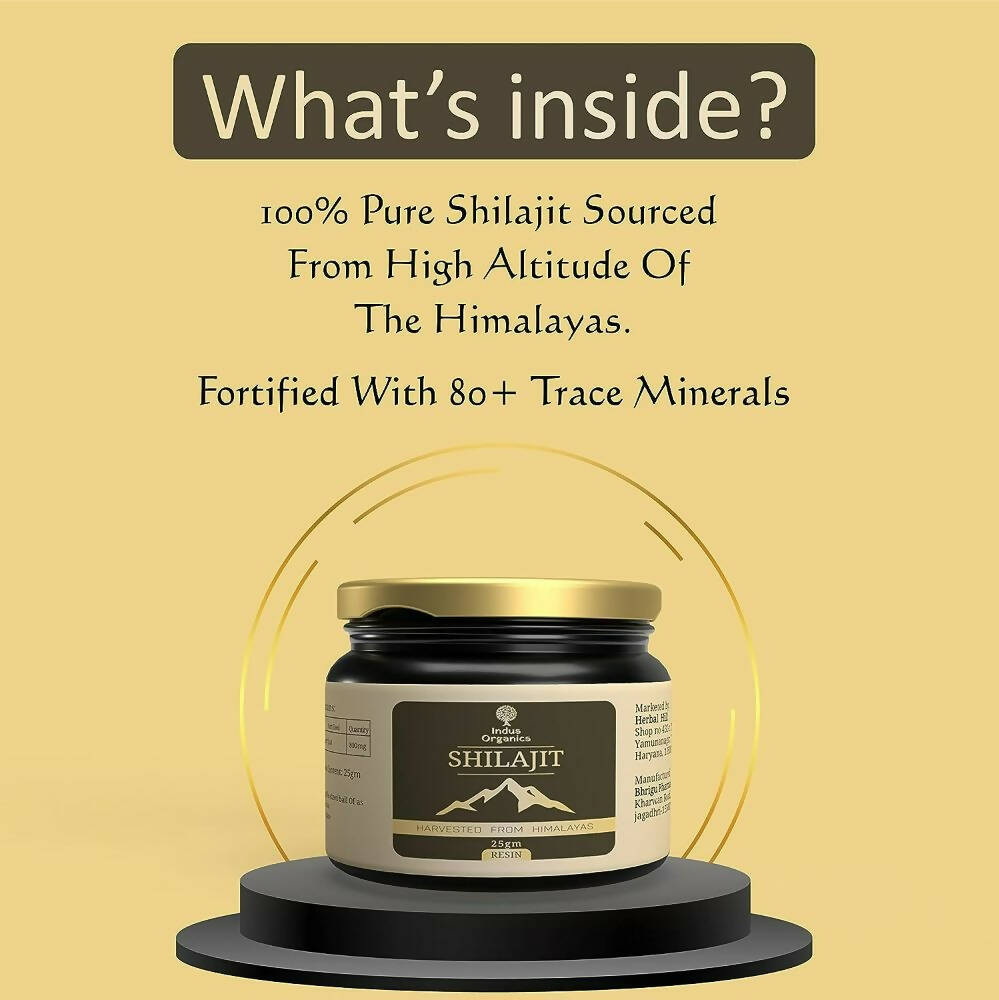 Indus Organics Pure Himalayan Original Sj Resin | Grocsy