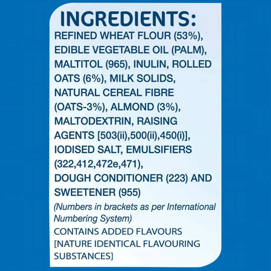 Britannia NutriChoice Essentials Oats Cookies - No Added Sugar | Grocsy