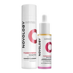 Novology Bi-Phasic Hyper Pigmentation Serum + Pigmentation Reduction Moisturizer Combo | Grocsy