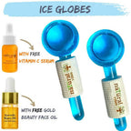 Natural Vibes Ice Globes Facial Tool Set | Grocsy