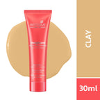 Biotique Natural Makeup Natural Magicare All Day Liquid Foundation - Clay | Grocsy