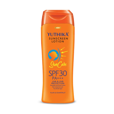 Yuthika Sunscreen Lotion Sun Care Spf 30 Pa+++