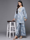 Ahalyaa Women's Traditional Wea Co-ods - Grey | Grocsy