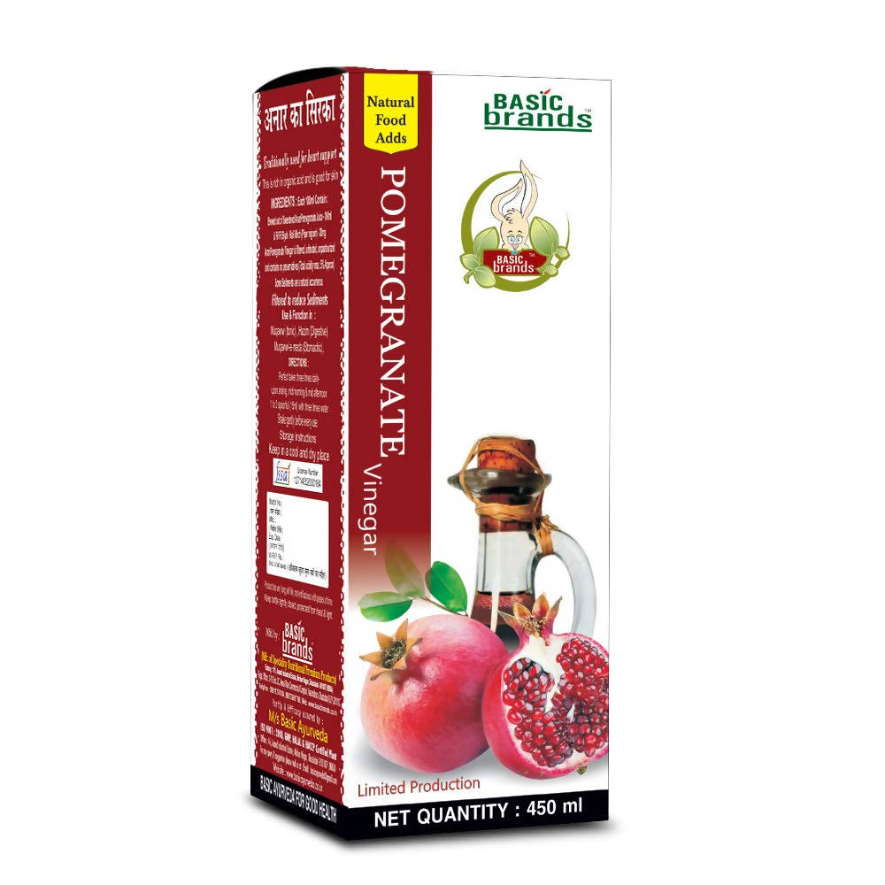 Basic Ayurveda Anar Vintage (Pomegranate Vinegar) | Grocsy