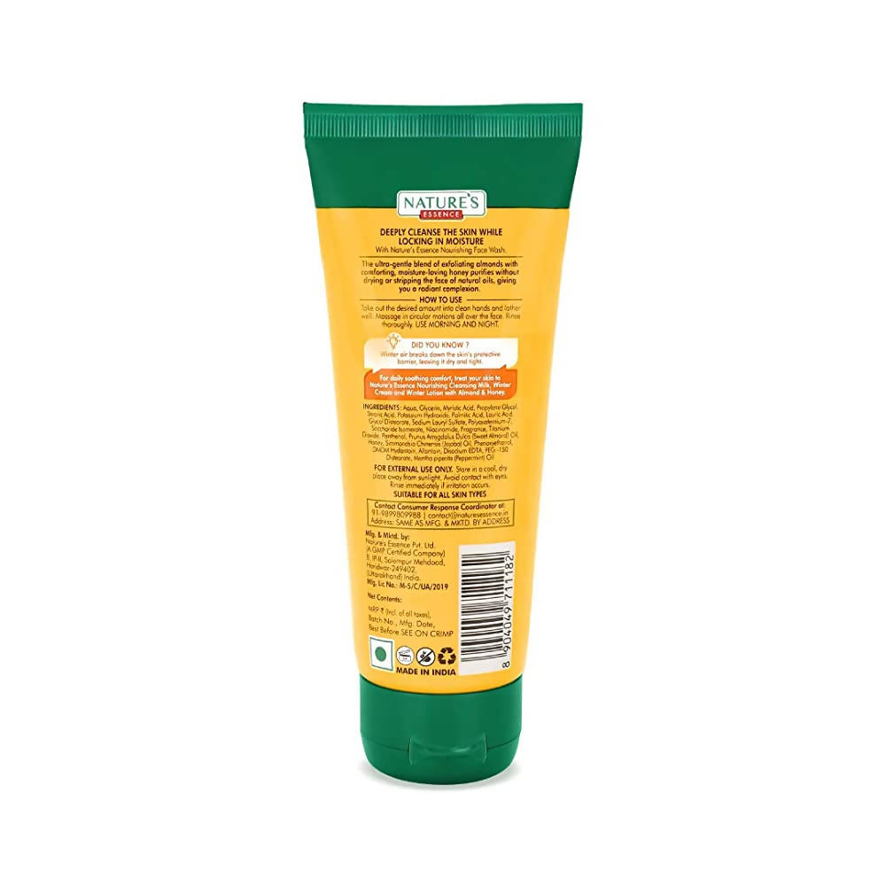 Nature's Essence Nourishing Face Wash (Almond & Honey) | Grocsy