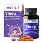 BBETTER Sleep Tablets Melatonin, Valerian, Chamomile | Grocsy