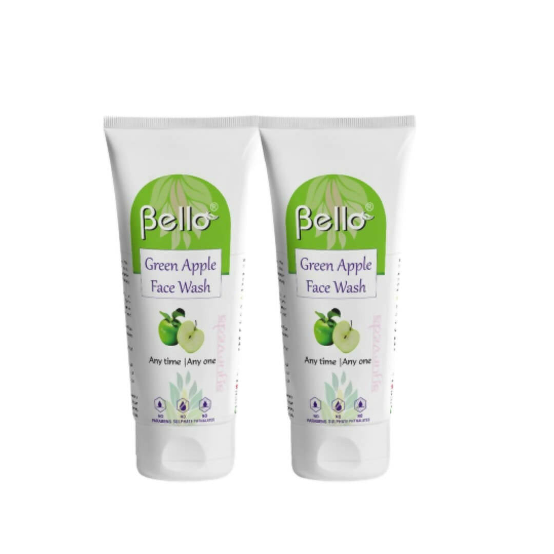 Bello Herbals Green Apple Face wash | Grocsy