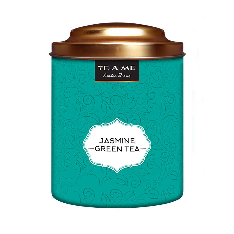 Teame Jasmine Green Tea Tin | Grocsy