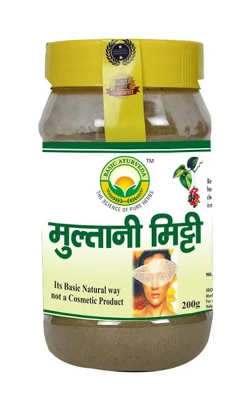 Basic Ayurveda Multani Mitti | Grocsy