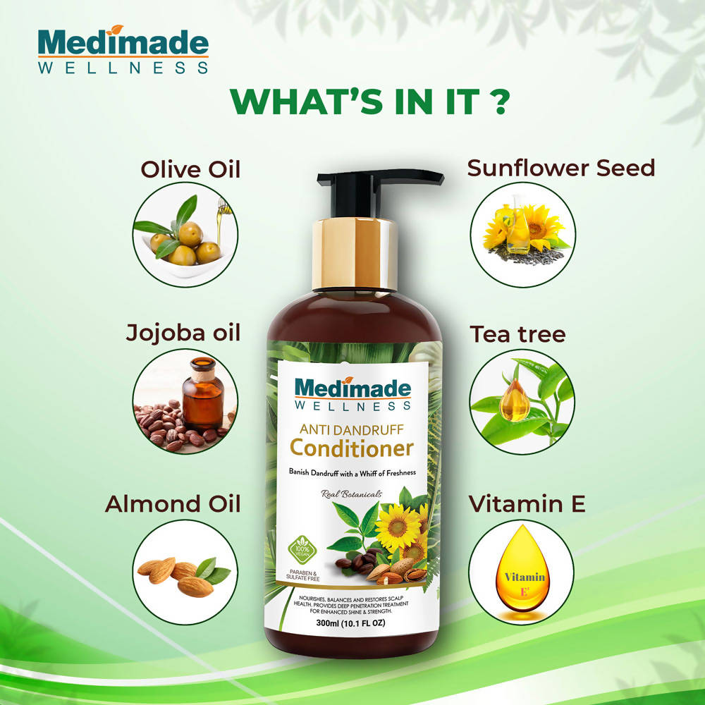 Medimade Wellness Anti Dandruff Hair Conditioner | Grocsy