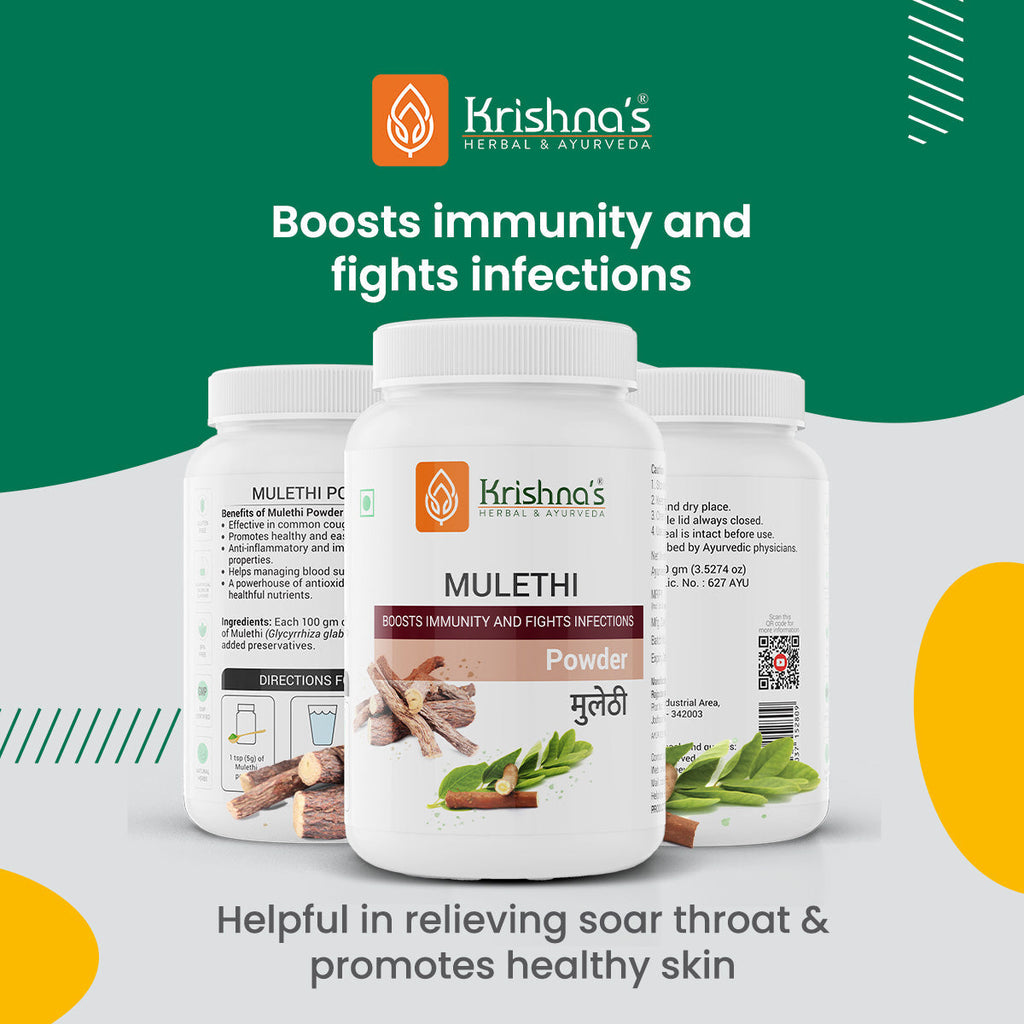 Krishna'S Herbal & Ayurveda Mulethi Powder | Grocsy