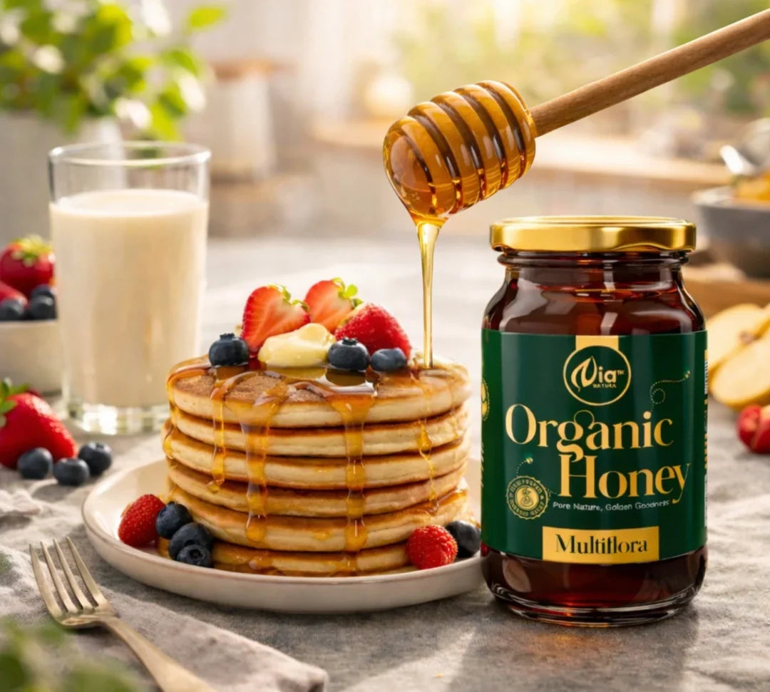 Nia Natura Organic Multiflora Honey | Grocsy