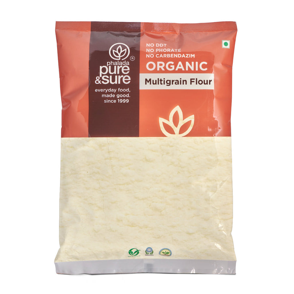 Pure & Sure Organic Multigrain Flour | Grocsy