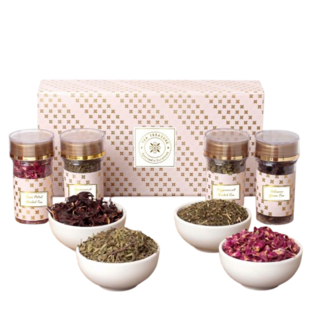 Tea Treasure Immunity Vedic Tea Trunk | Grocsy