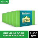 Medimade Wellness Ginger & Tea Tree Premium Soap | Grocsy