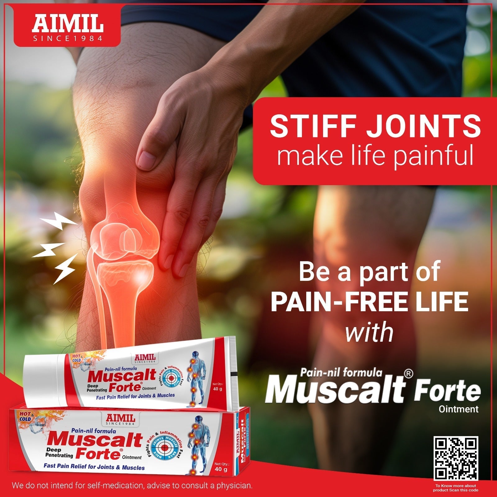 Aimil Muscalt Forte Ointment | Grocsy