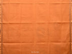 Mustard Khadi Cotton Handloom Saree with All Over Big Flowers Design - Global Threads | Grocsy