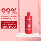 Clensta Red Aloe Vera Anti-Dandruff Shampoo | Grocsy