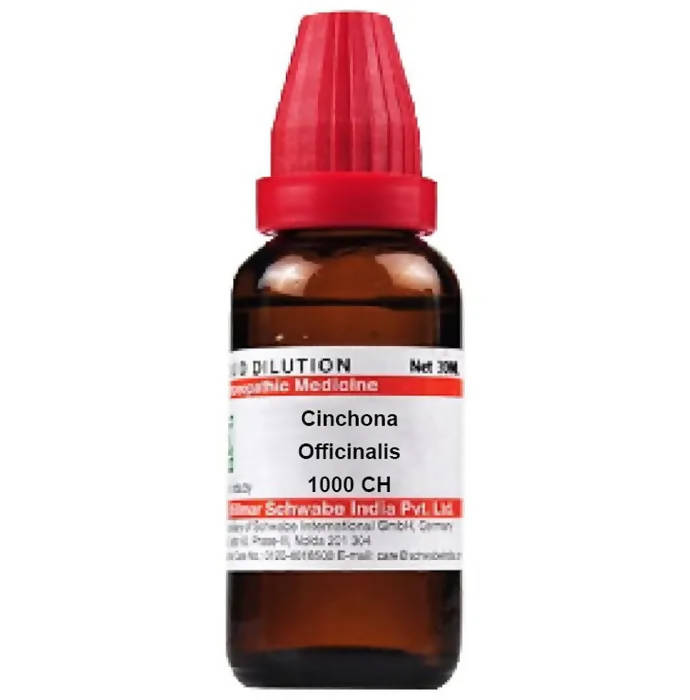 Dr. Willmar Schwabe India Cinchona Officinalis (China) Dilution | Grocsy
