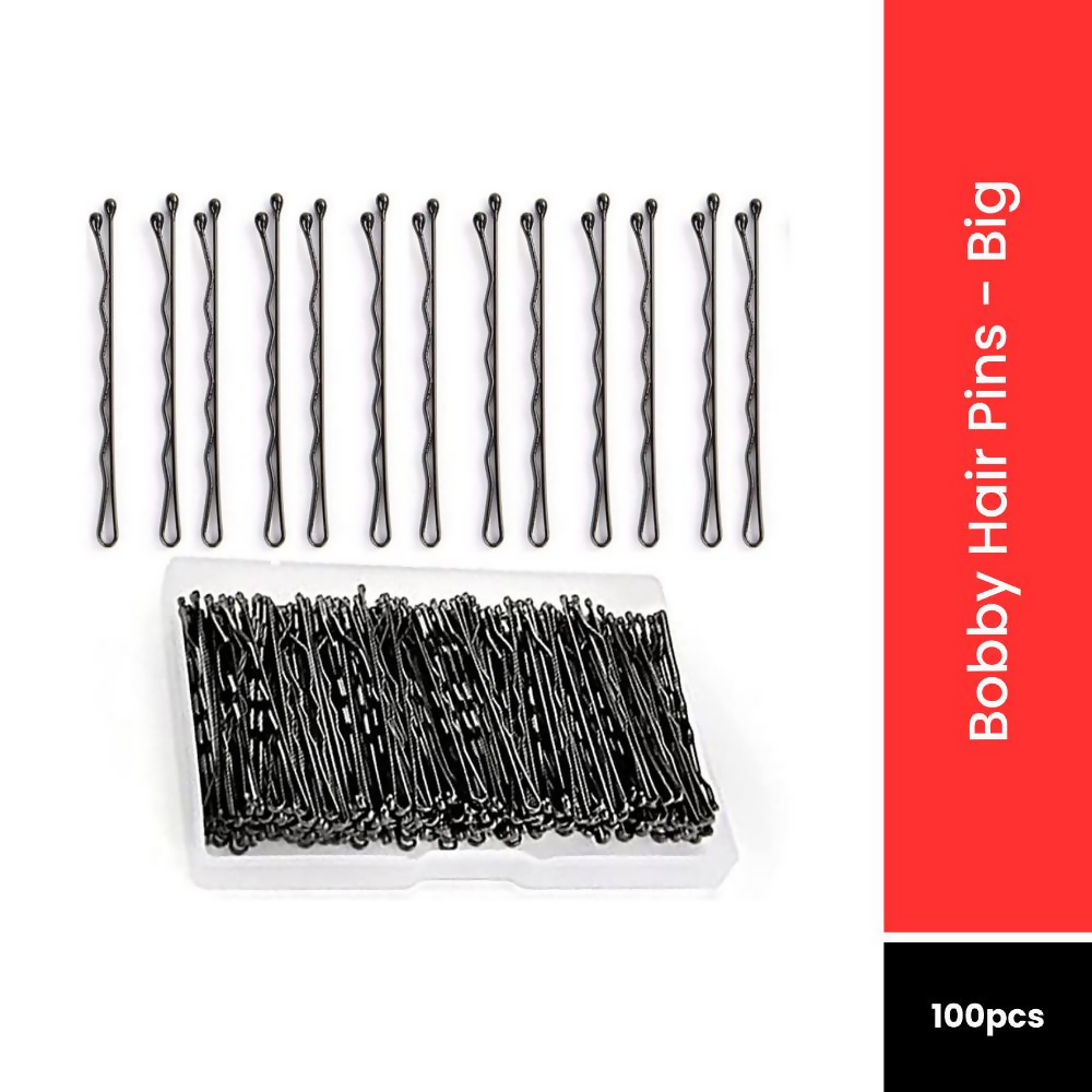 Bronson Professional Bobby Hair Pins Big Thick Black Ball Tip Metal | Grocsy