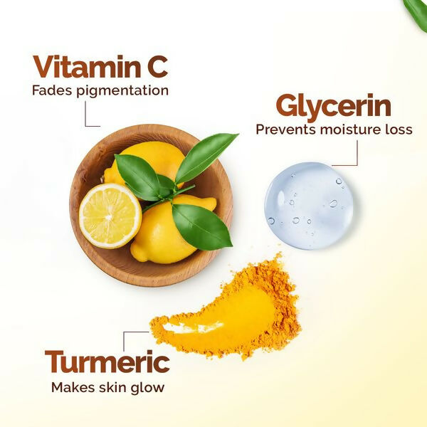 Mamaearth Vitamin C Daily Glow Light Moisturizing Cream with Turmeric & Vitamin C For Skin Brightening | Grocsy