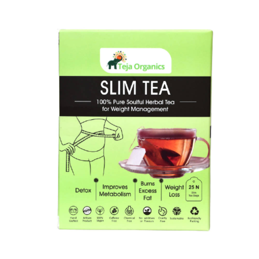 Teja Organics Slim Tea Bags | Grocsy