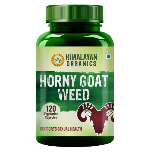 Himalayan Organics Horny Goat Weed Vegetarian Capsules | Grocsy