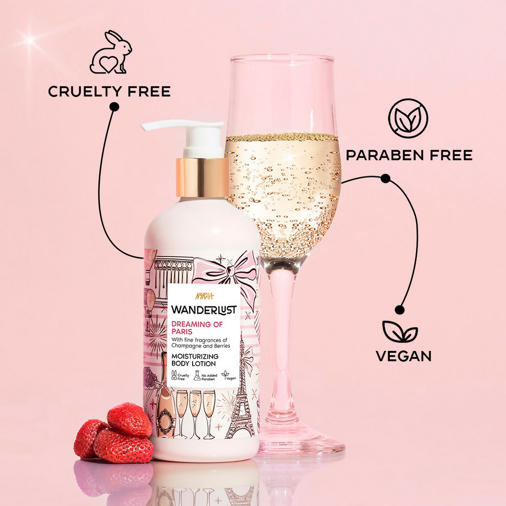 Wanderlust Dreaming of Paris Fruity Perfume Body Lotion | Grocsy