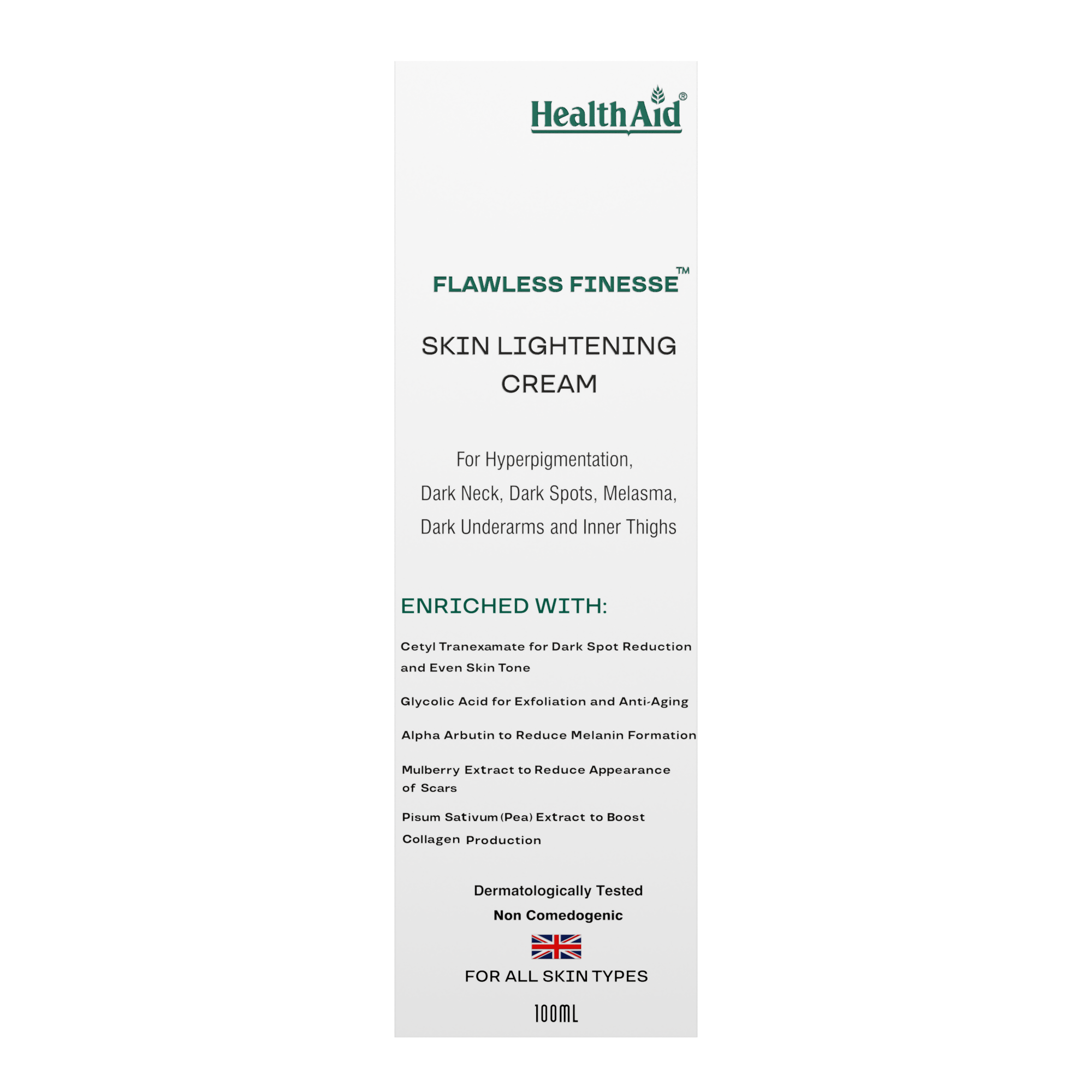 Flawless Finesse By HealthAid Skin Lightening Cream | Grocsy