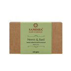 Samisha Organic Neem & Basil Skin Clearing Bathing Bar | Grocsy