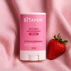 Bitamin Natural Strawberry, Peach, Deodorant Teens | Grocsy