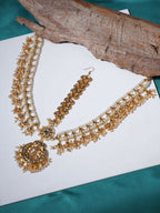 Kundan Layered Matha Patti (Gold) - Ruby Raang | Grocsy