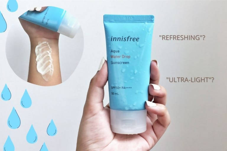 Innisfree Aqua Water Drop Sunscreen SPF50+ PA++++ | Grocsy