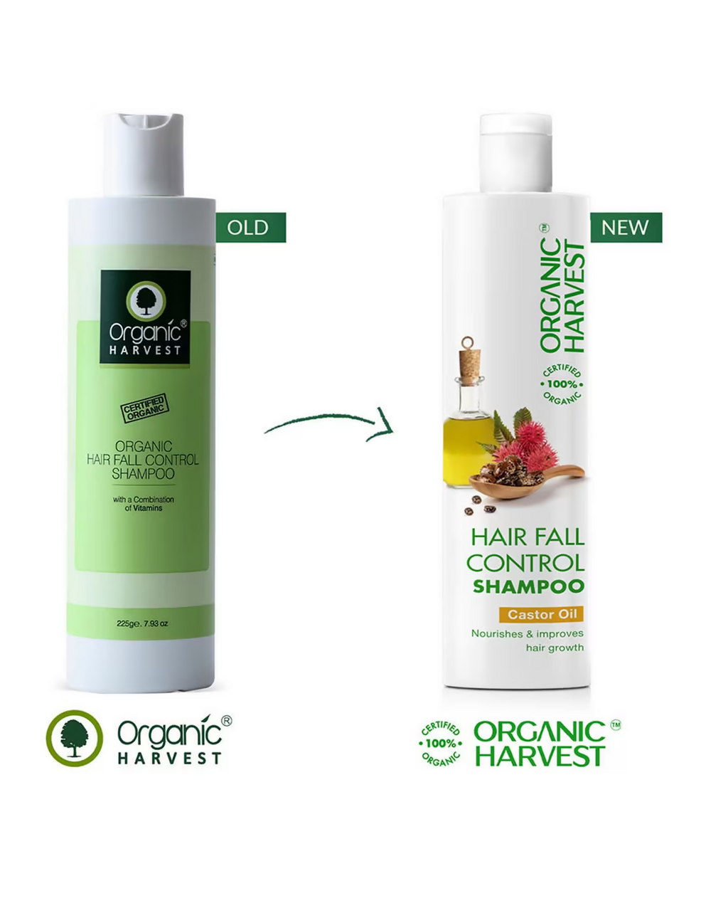 Organic Harvest HFC Hairfall Control Shampoo | Grocsy