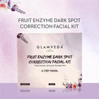 Glamveda Aha Fruit Enzyme Dark Spot Correction Facial Kit | Grocsy