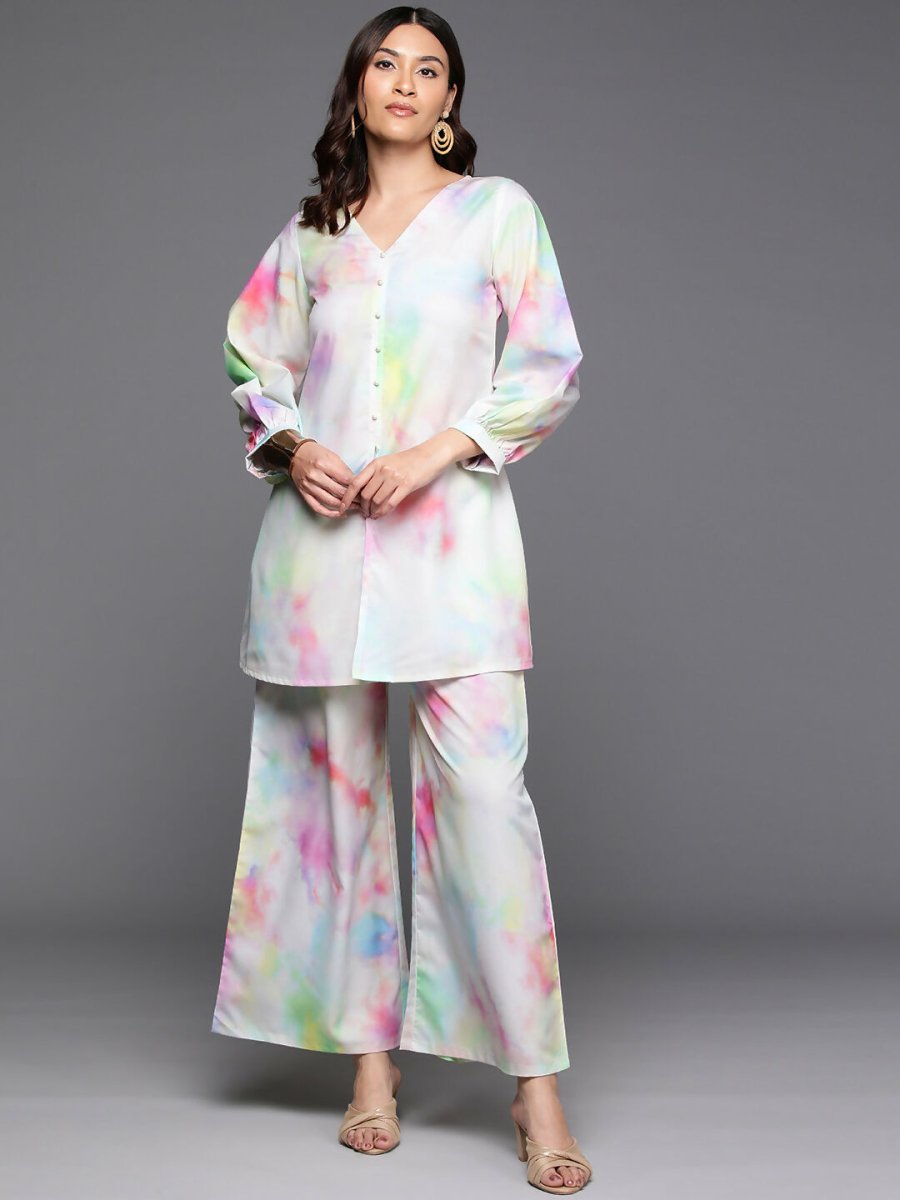 Ahalyaa Women's Traditional Wear Co-ods - Multi Color | Grocsy
