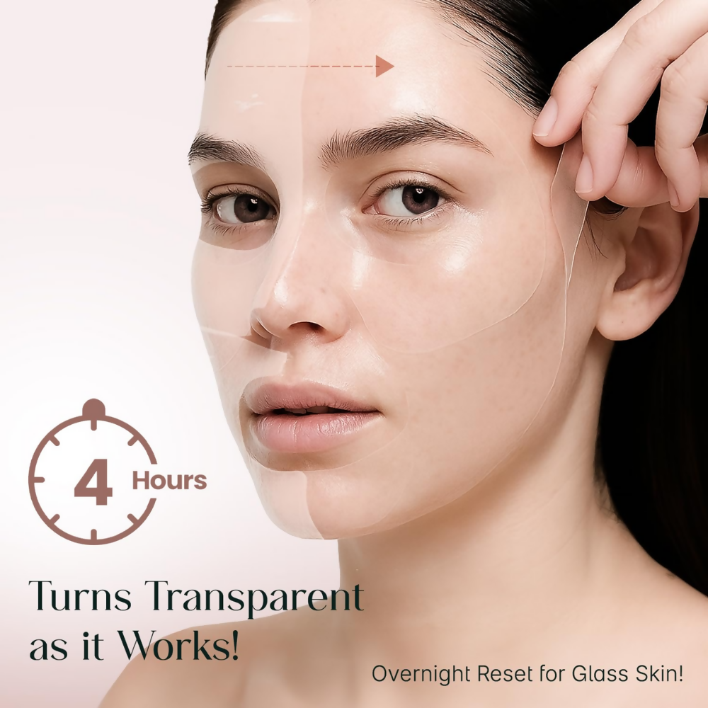 Seoulskin Collagen Glass Skin Overnight Mask + Snail Mucin Under Eye Patches | Grocsy