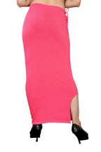 Vamika Peach Cotton Lycra Petticoat | Grocsy