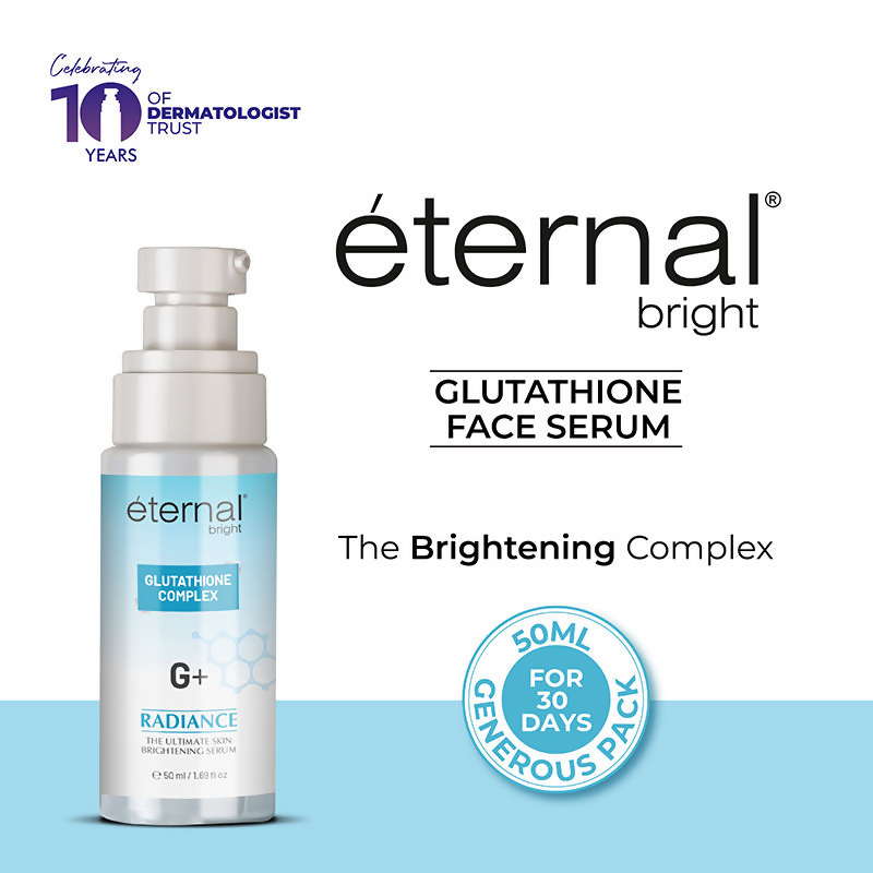 Eternal Bright Glutathione Serum For Skin Brightening & Antioxidant Glow | Grocsy