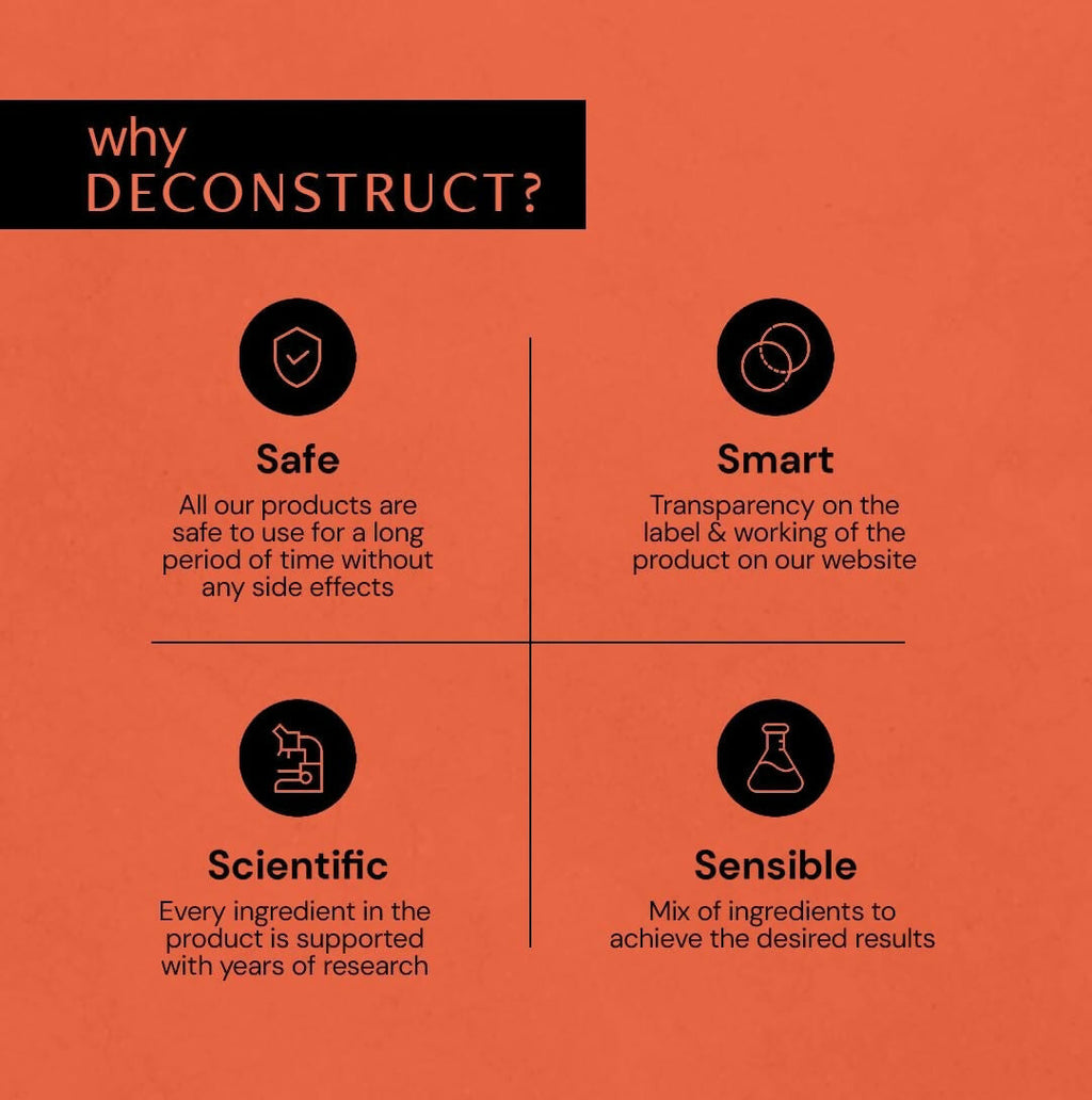 Deconstruct Fluid Brightening Sunscreen SPF 50+ And PA++++ | Grocsy