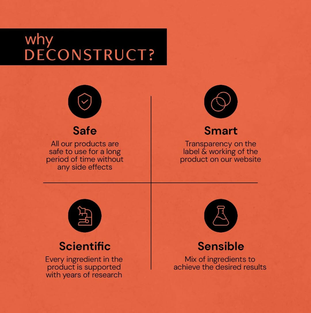 Deconstruct Fluid Brightening Sunscreen SPF 50+ And PA++++ | Grocsy