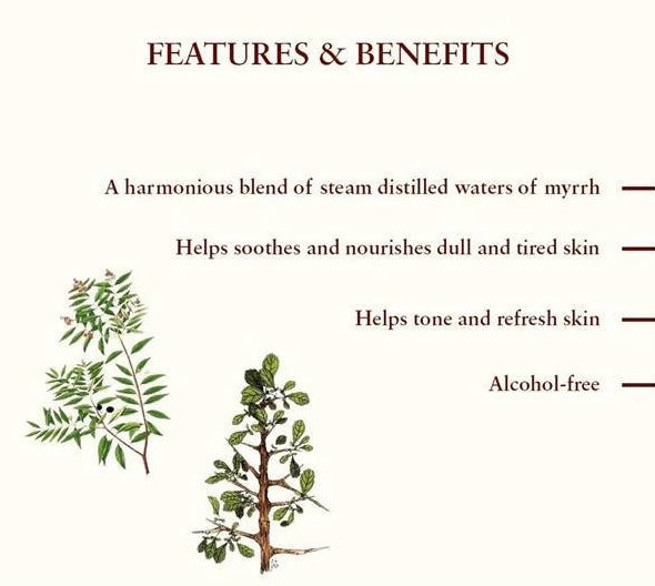 Just Herbs Myrrh Sandalwood Facial Toner | Grocsy