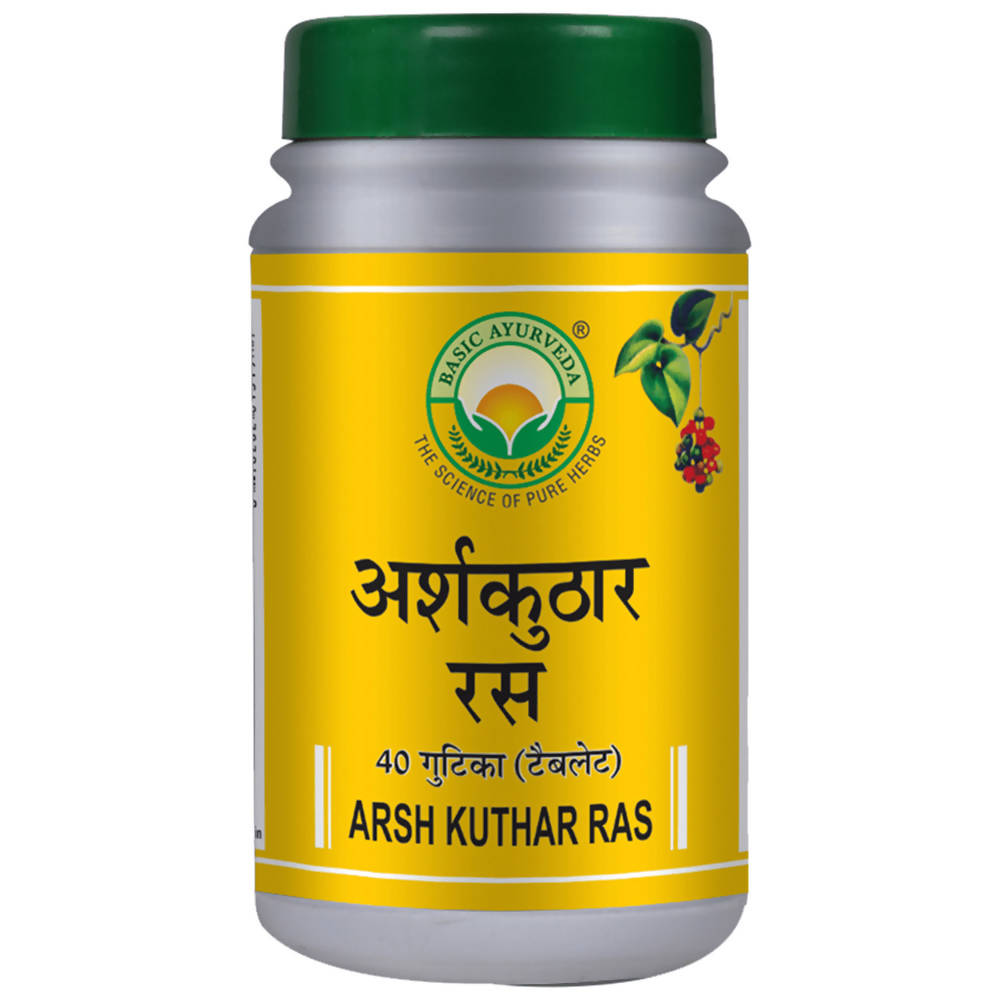 Basic Ayurveda Arsh Kuthar Ras Tablet | Grocsy